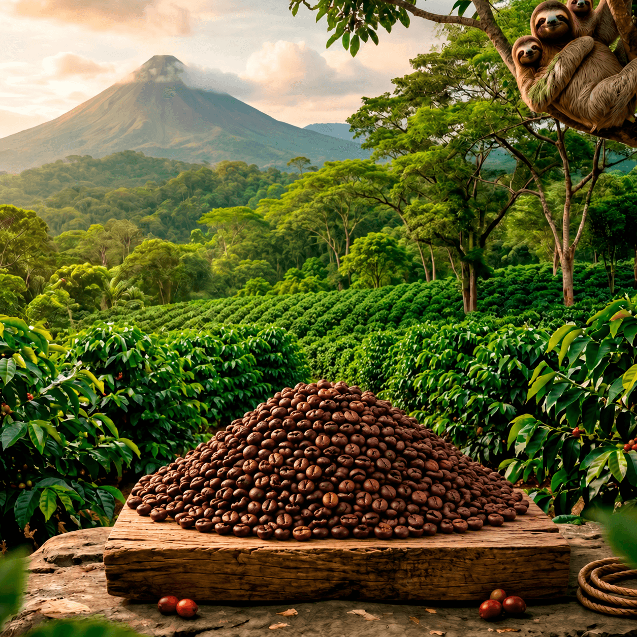 Cafe 100% Arabica Costa Rica Yellow Honey