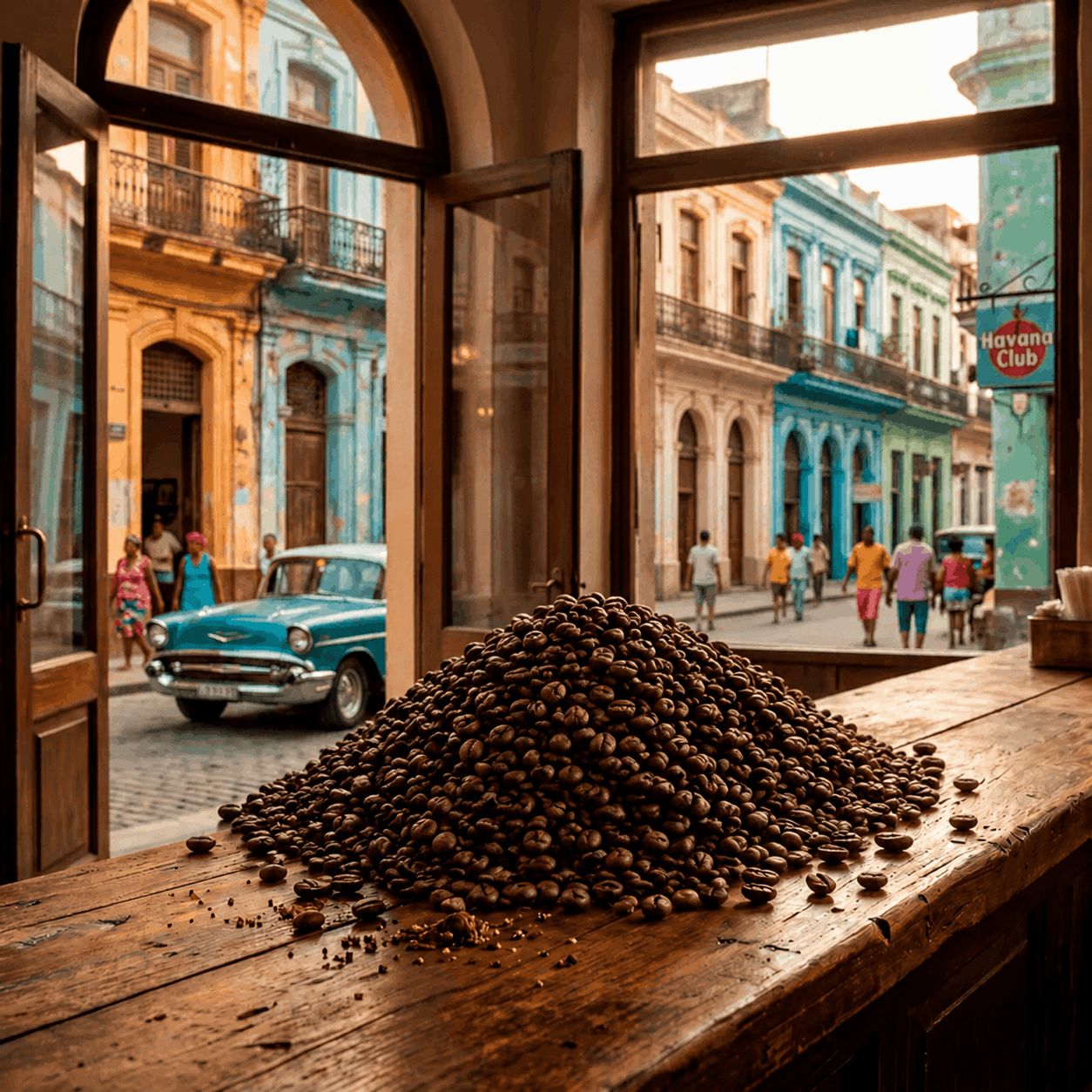 Cafe 100% Arabico Cuba Caracolillo Sierra Madre
