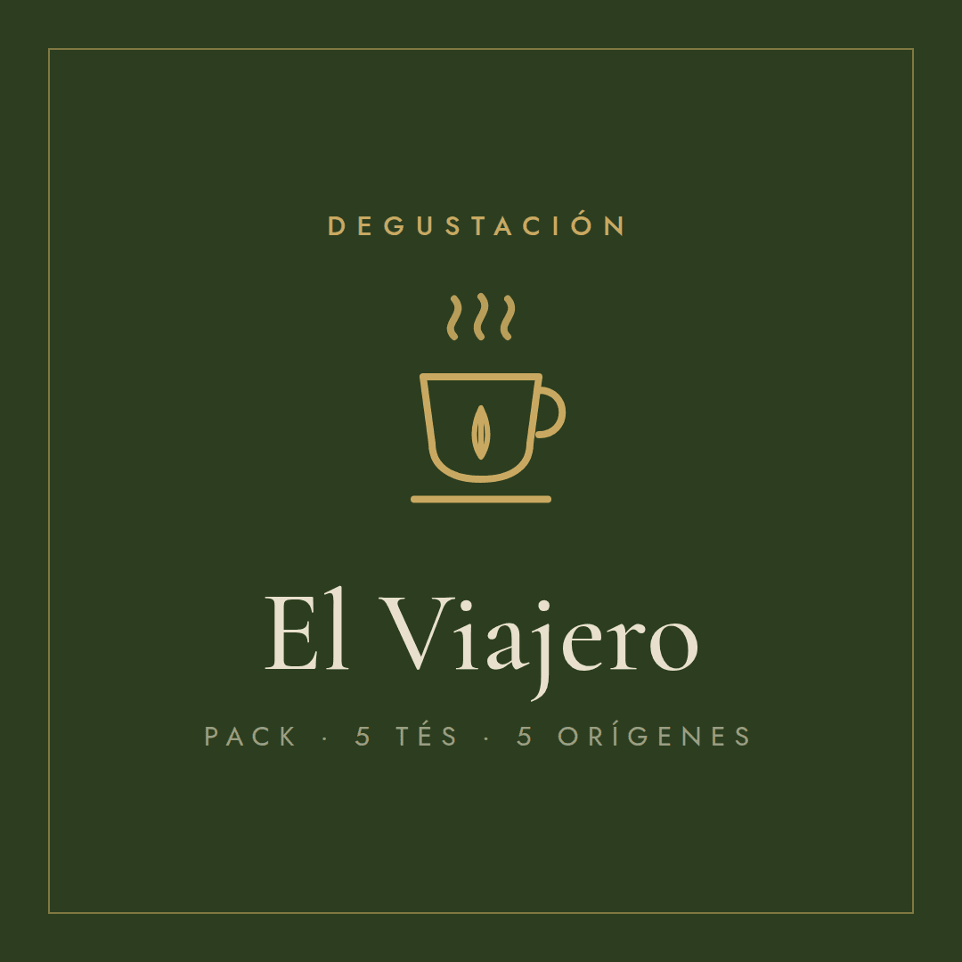 El Viajero — Pack degustación de 5 tés