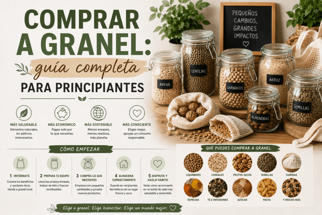 Comprar a granel: guía completa para principiantes